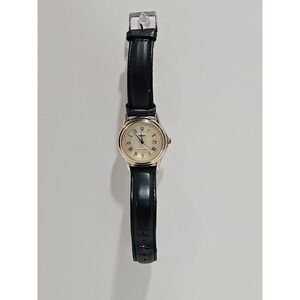 Stauer Metropolitan Watch Mens 40mm Cream Dial Brown Leather Date